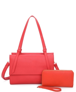 Fashion Flap 2-in-1 Satchel LF2310T2 RED